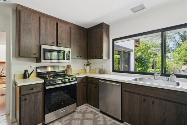 Interior, Kitchen, Stainless Steel Appliances