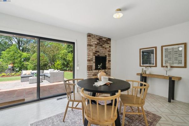 Dining room, Interior, Stone Walls