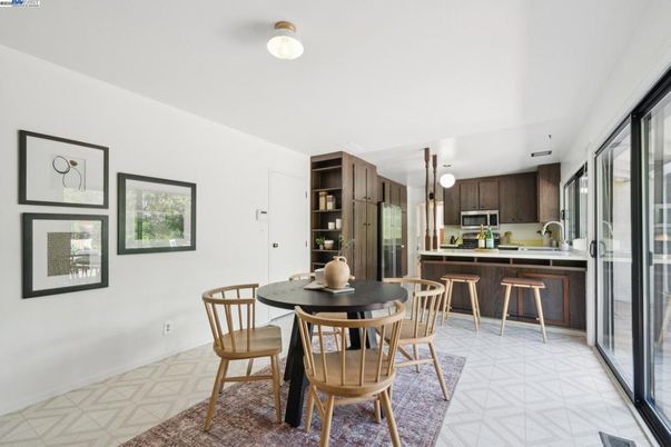Dining room, Interior, Kitchen