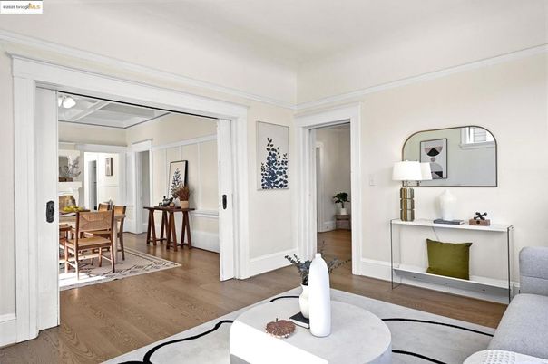 Dining room, Interior, Wood Texture Flooring