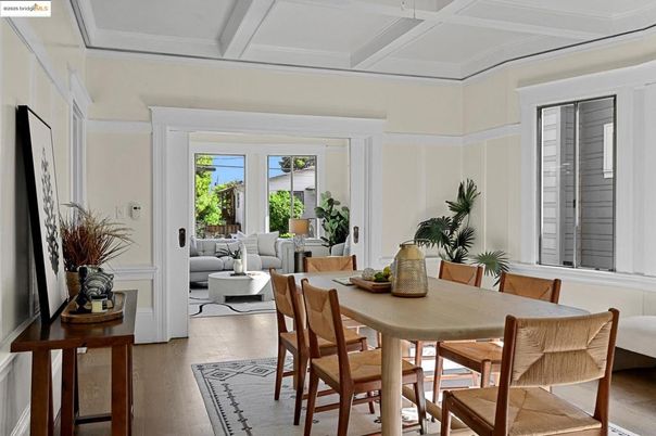 Dining room, Interior, Living room, Wood Texture Flooring
