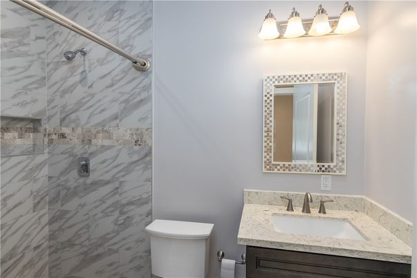 Bathroom, Interior, Marble Walls