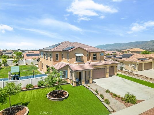 Attached, Exterior, Facade, Solar Panels, Mediterranean