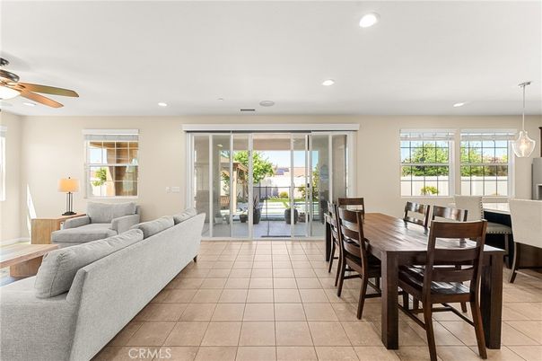 Dining room, Interior, Living room, Pendant Lights, Recessed Lighting