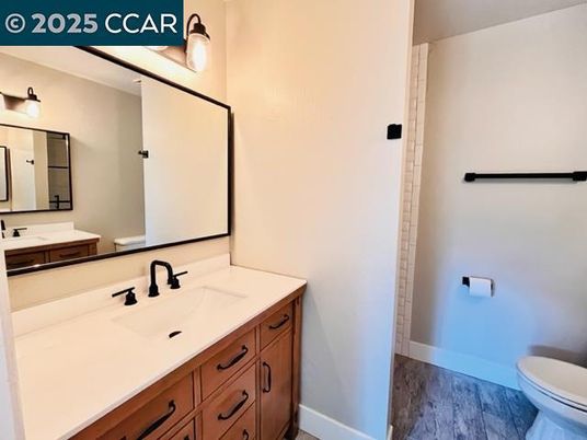 Bathroom, Interior, Wood Texture Flooring