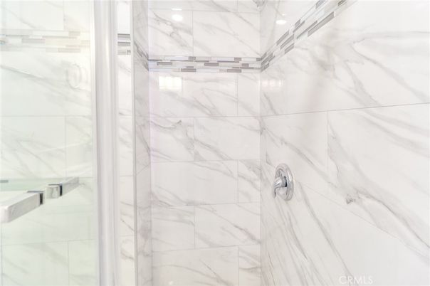 Bathroom, Glass Shower, Interior, Marble Walls