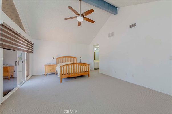 Bedroom, Interior, Wooden Beams
