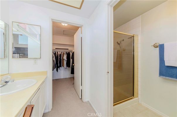 Bathroom, Glass Shower, Interior, Walk-in Closets