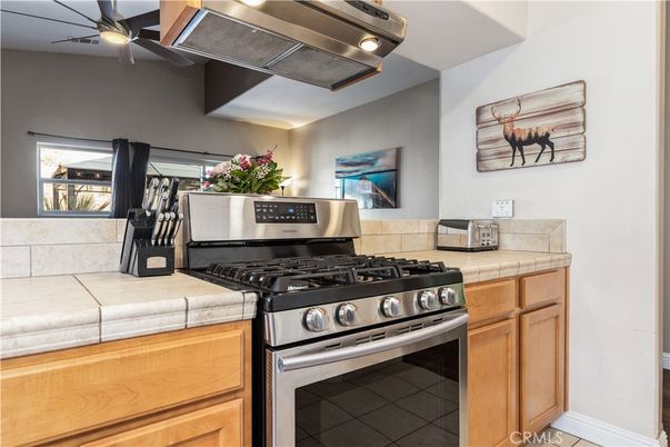 Interior, Kitchen, Tile Countertops