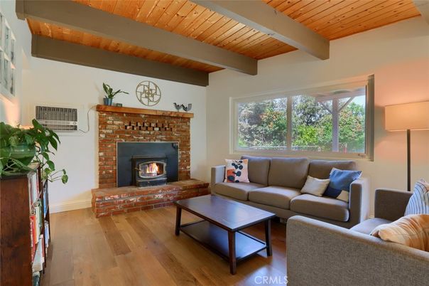 Fireplace, Interior, Living room, Wooden Beams, Wooden Ceilings, Wood Texture Flooring