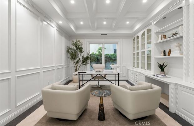 Home Office, Interior, Recessed Lighting