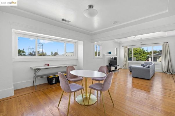 Dining room, Interior, Living room, Wood Texture Flooring