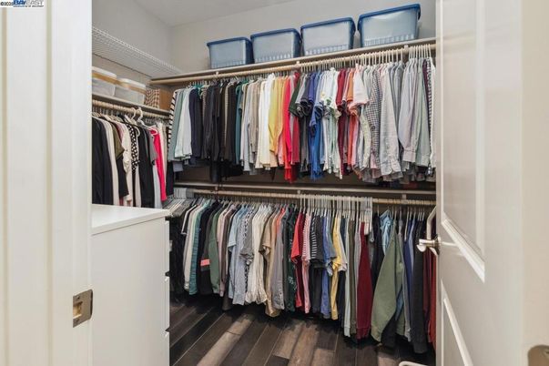 Interior, Walk-in Closets, Wood Texture Flooring
