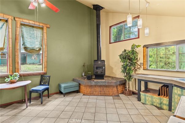 Fireplace, Interior, Pendant Lights
