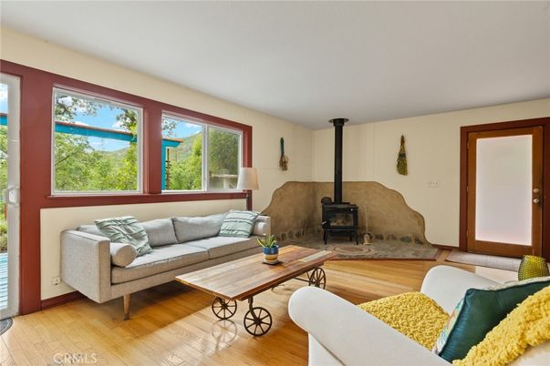 Fireplace, Interior, Living room, Wood Texture Flooring