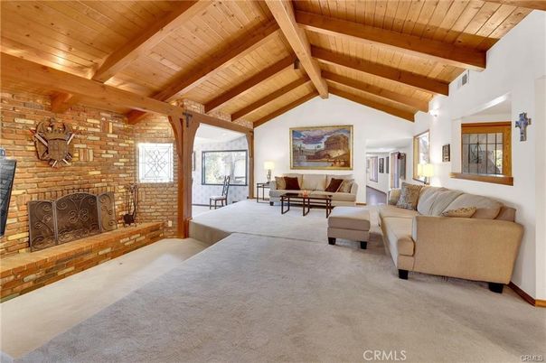Fireplace, Interior, Living room, Stone Walls, Wooden Beams, Wooden Ceilings