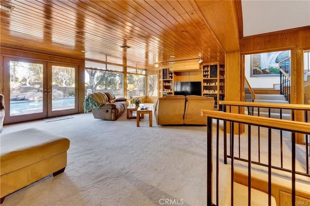 Interior, Living room, Wooden Ceilings, Wooden Walls