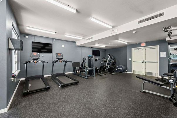 Fitness Equipment, Gym, Interior