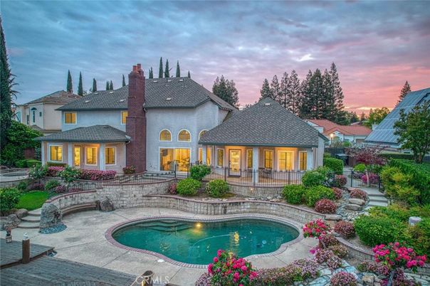 Exterior, Facade, Pool, French Provincial