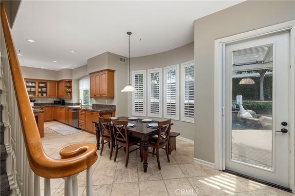 Dining room, Interior, Kitchen, Pendant Lights, Recessed Lighting