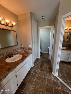 Bathroom, Dual Sink Vanities, Interior, Tile Countertops