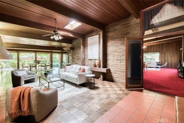 Interior, Living room, Stone Walls, Wooden Beams, Wooden Ceilings, Wooden Walls