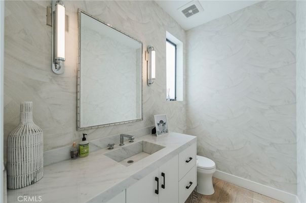 Bathroom, Interior, Marble Walls
