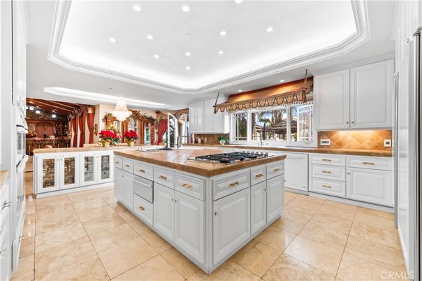 Interior, Kitchen, Recessed Lighting, Tile Countertops