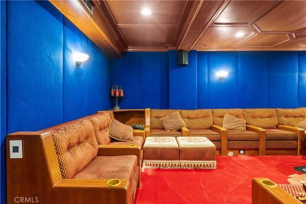 Interior, Recessed Lighting, Theatre Room