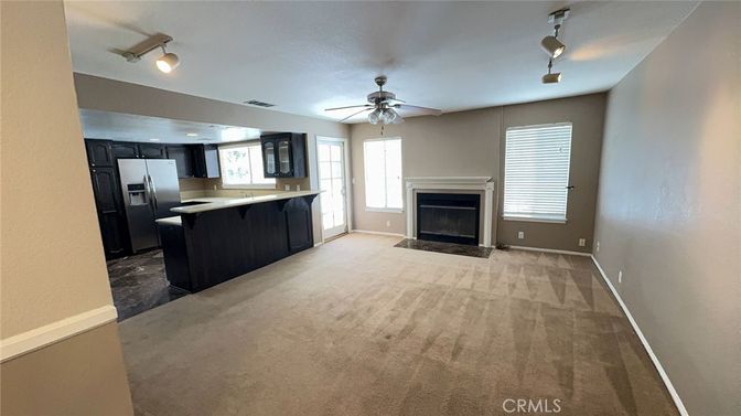 Empty room, Fireplace, Interior, Kitchen