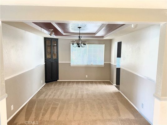 Chandelier, Empty room, Interior, Wooden Ceilings