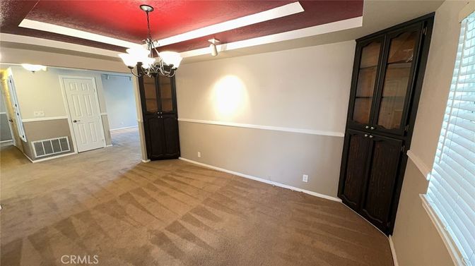 Chandelier, Empty room, Interior