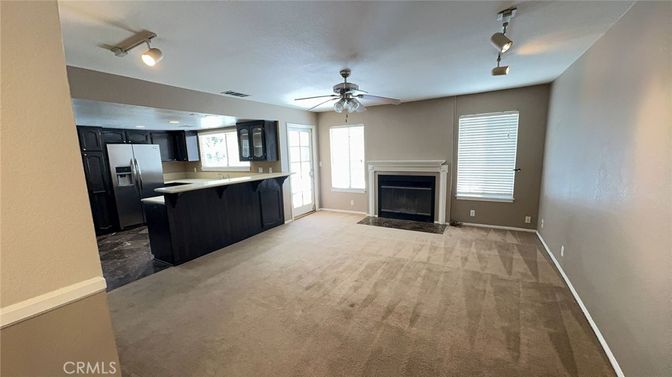 Empty room, Fireplace, Interior, Kitchen