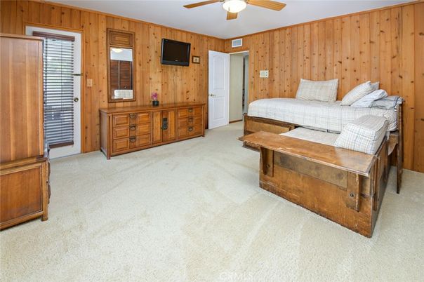 Bedroom, Interior, Wooden Walls
