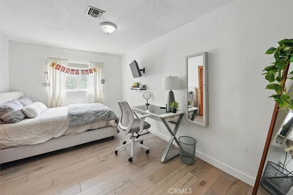 Bedroom, Home Office, Interior, Wood Texture Flooring