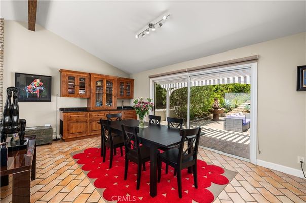Dining room, Interior, Wooden Beams