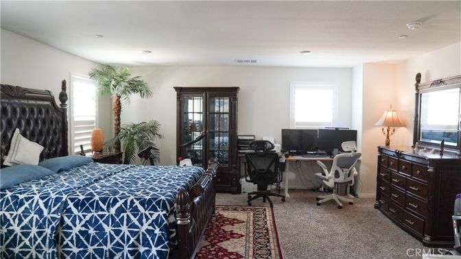 Bedroom, Home Office, Interior, Recessed Lighting