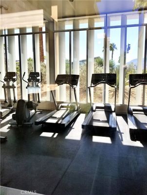 Fitness Equipment, Gym, Interior, Recessed Lighting