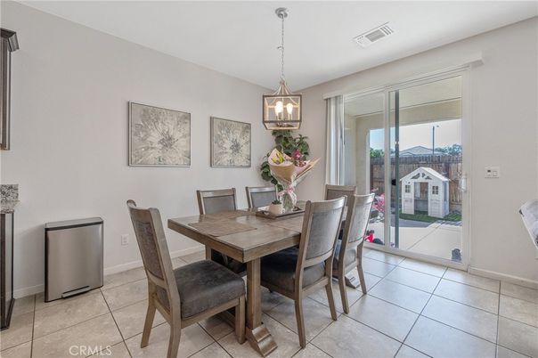 Dining room, Interior, Pendant Lights