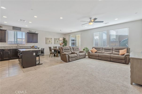 Dining room, Interior, Kitchen, Living room, Pendant Lights, Recessed Lighting