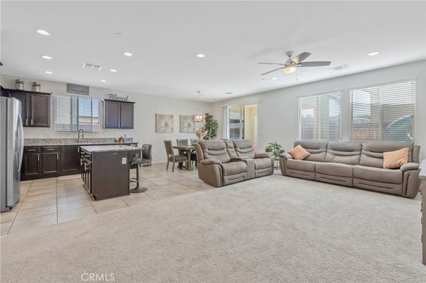 Dining room, Interior, Kitchen, Living room, Pendant Lights, Recessed Lighting