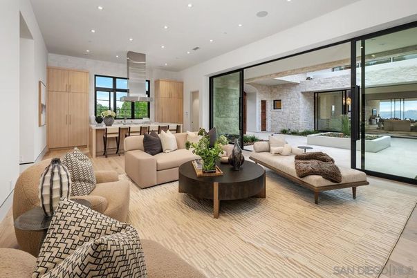 Interior, Kitchen, Living room, Recessed Lighting, Water