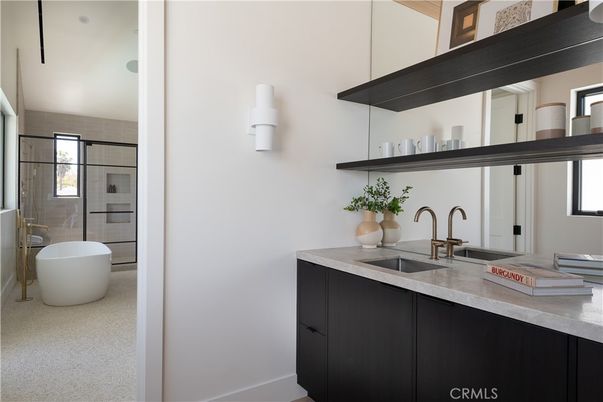 Bathroom, Free Standing Baths, Glass Shower, Interior
