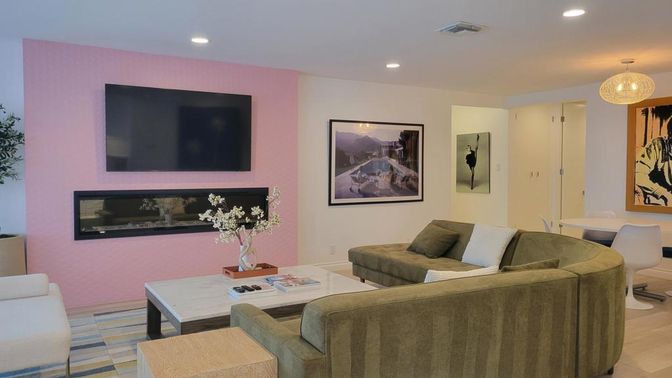 Dining room, Interior, Living room, Recessed Lighting