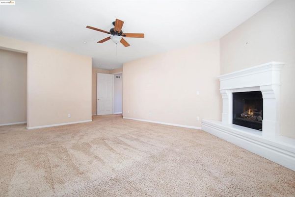 Empty room, Fireplace, Interior