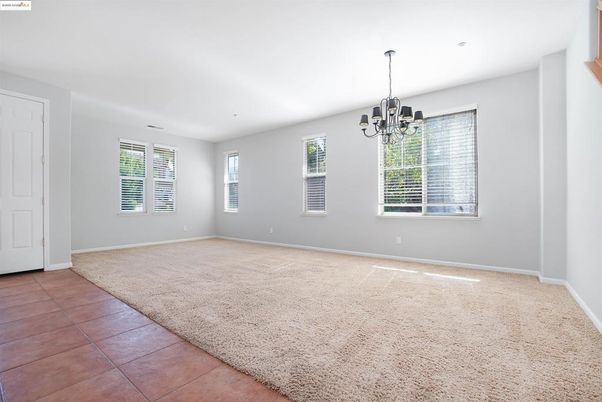 Chandelier, Empty room, Interior