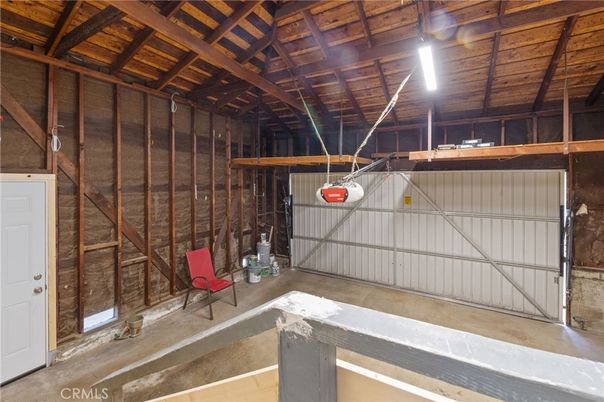 Garage, Interior, Wooden Beams, Wooden Ceilings