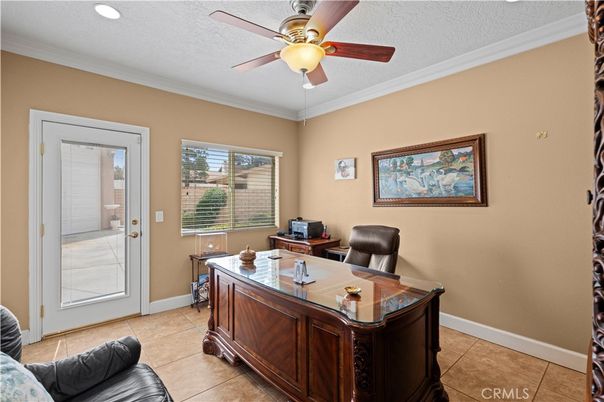 Home Office, Interior, Recessed Lighting