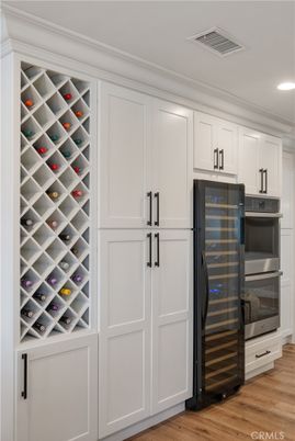 Interior, Recessed Lighting, Stainless Steel Appliances, Wood Texture Flooring