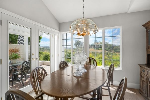 Chandelier, Dining room, Interior, Pendant Lights, Wood Texture Flooring